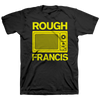 Rough Francis "Urgent Care: Microwave" Black T-Shirt