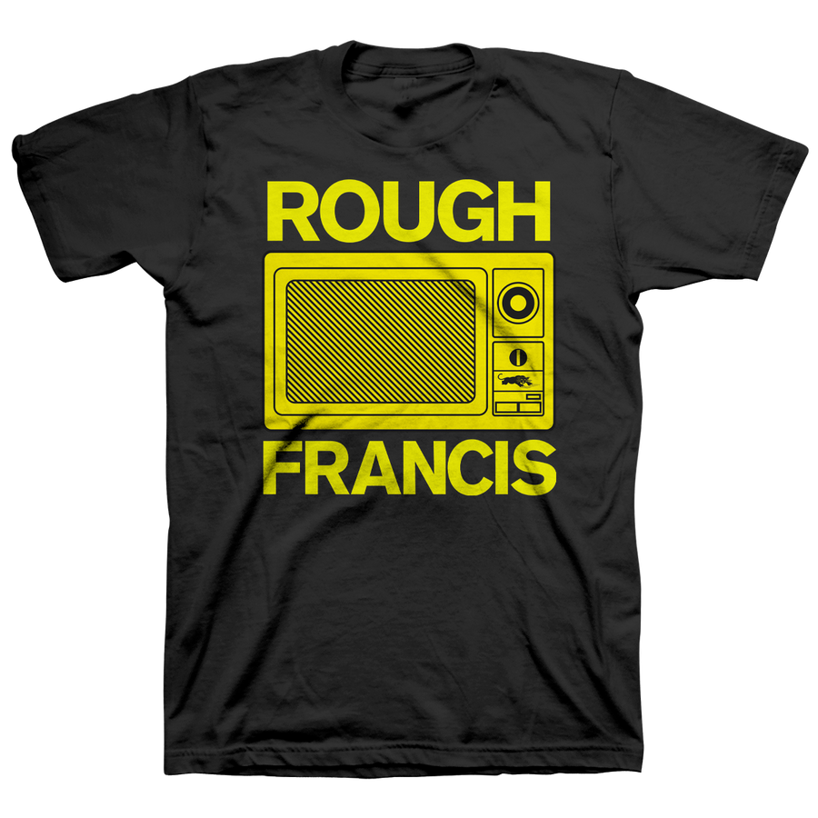 Rough Francis "Urgent Care: Microwave" Black T-Shirt