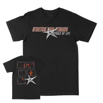 Stretch Arm Strong "Rituals of Life" Black T-Shirt