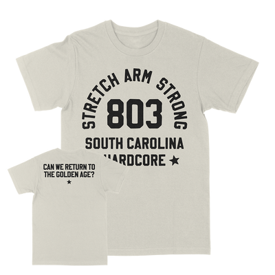 Stretch Arm Strong "Golden Age" Vintage White T-Shirt