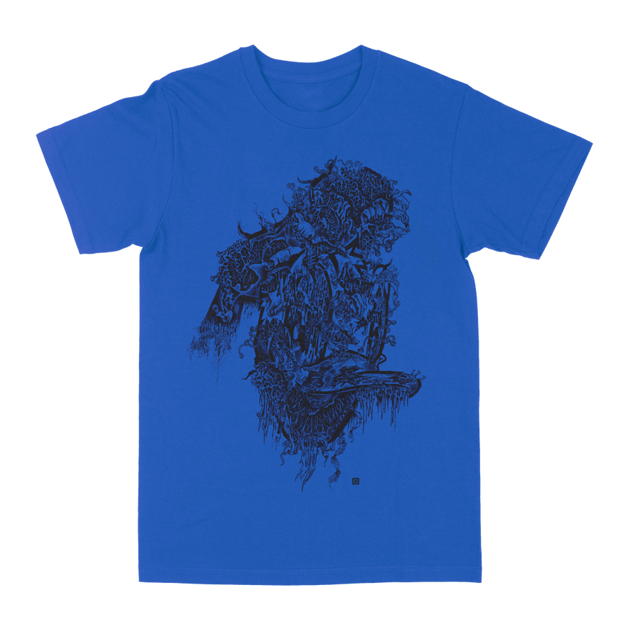 Seldon Hunt "Decayed Toons: Donald" Royal Blue T-Shirt