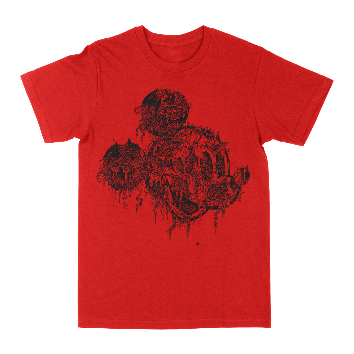 Seldon Hunt "Decayed Toons: Mickey" Red T-Shirt