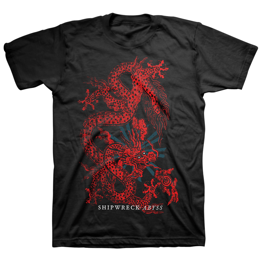 Shipwreck AD "Dragon" Black T-Shirt