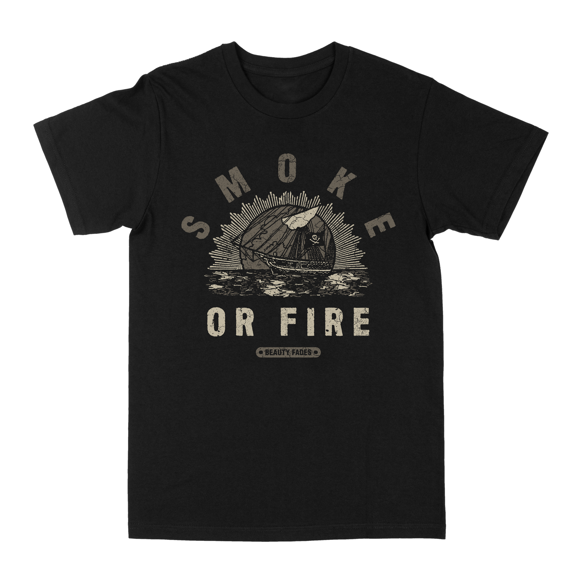 Smoke or Fire "Second Wind" Black T-Shirt