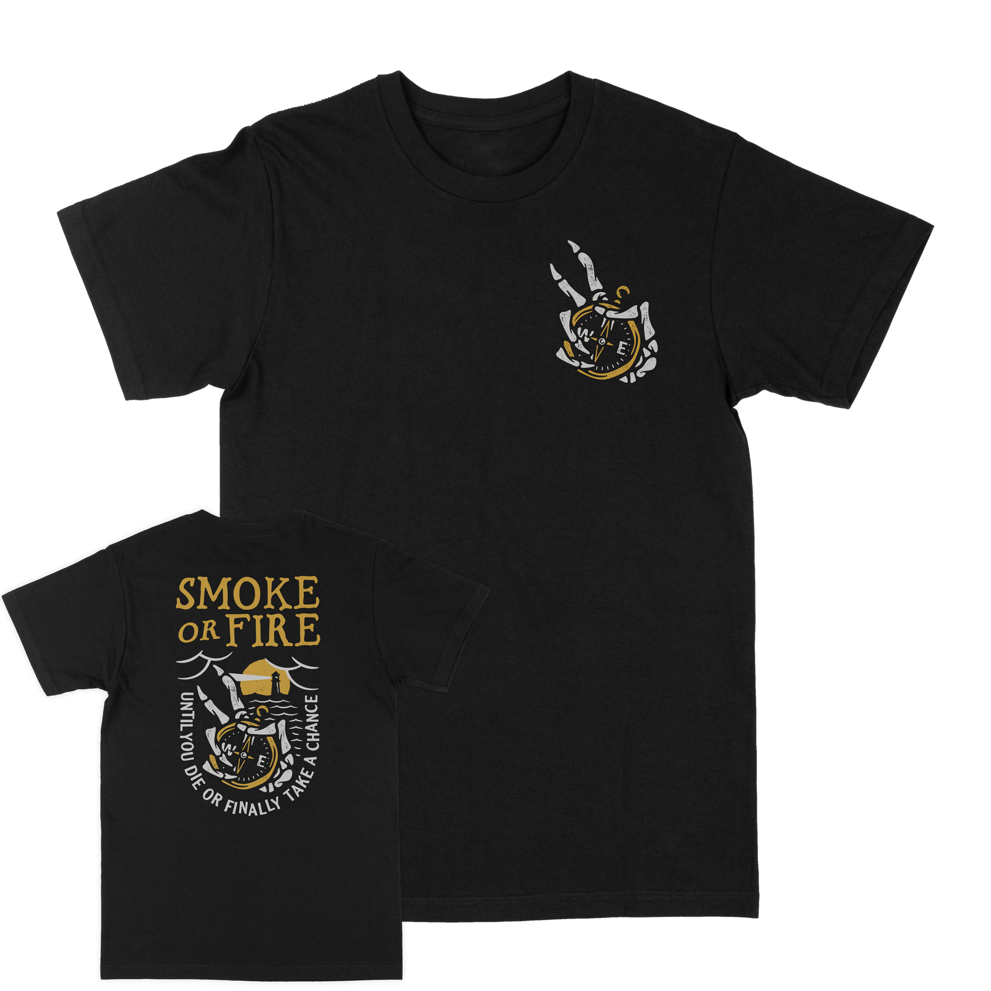 Smoke or Fire "Modesty" Black T-Shirt