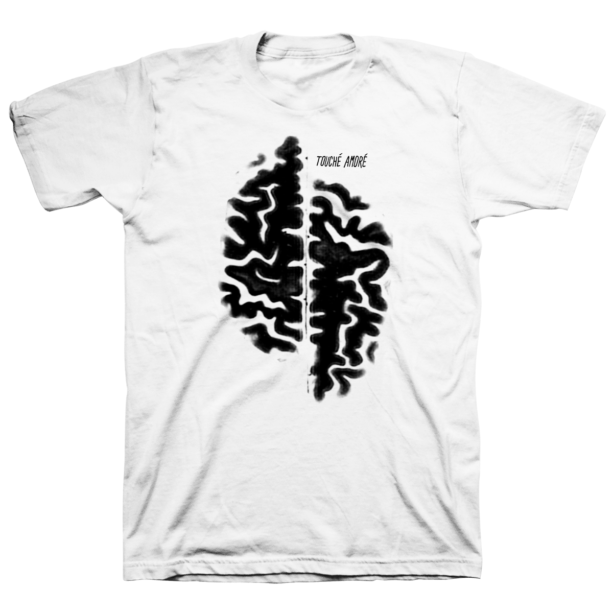 Touche Amore "Brain" White T-Shirt