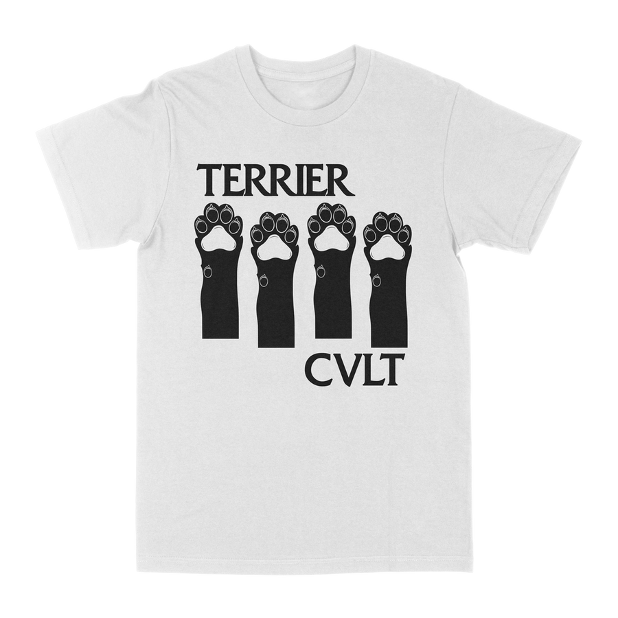 Terrier Cvlt "Thirsty & Miserable" White T-Shirt