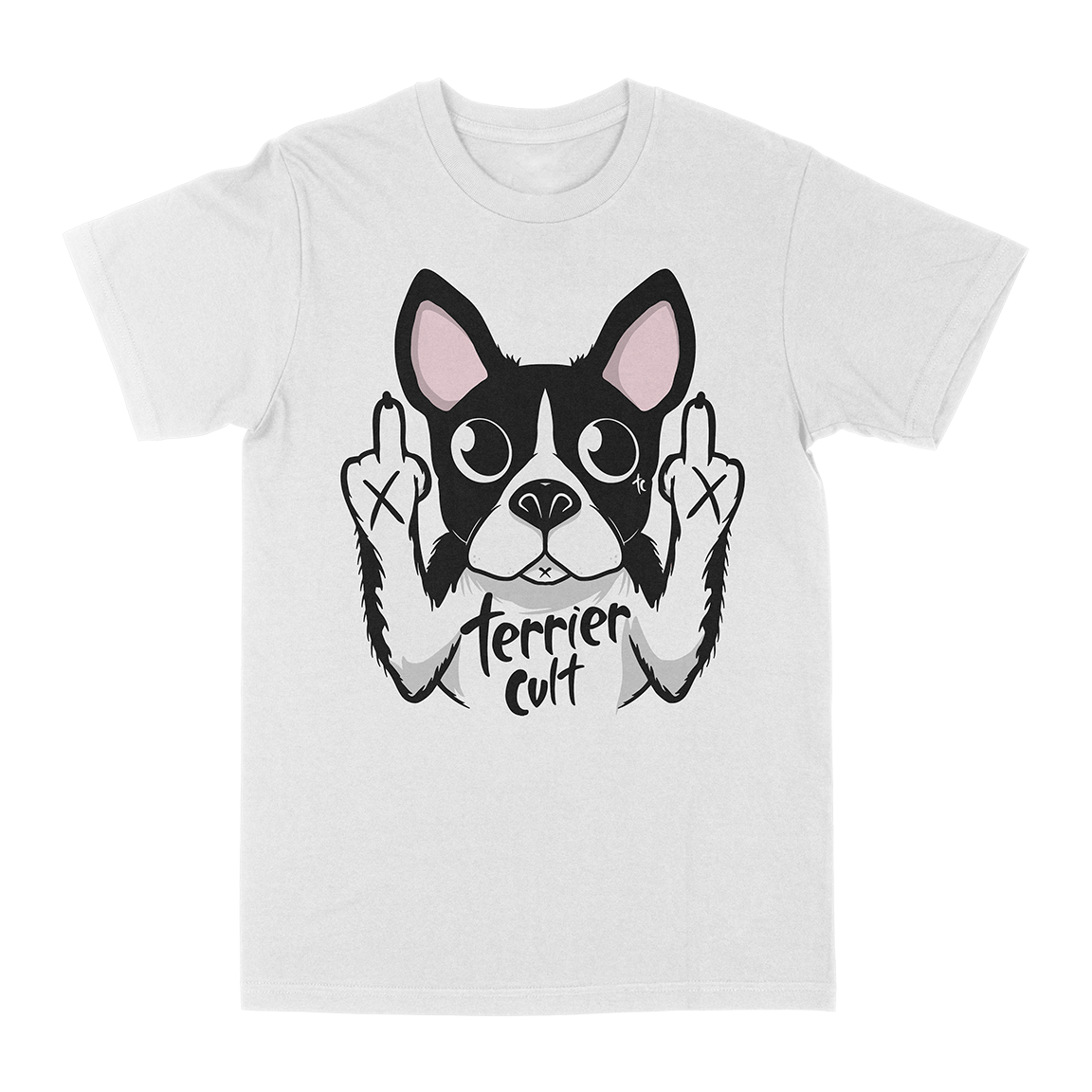 Terrier Cvlt “xXx” White T-Shirt