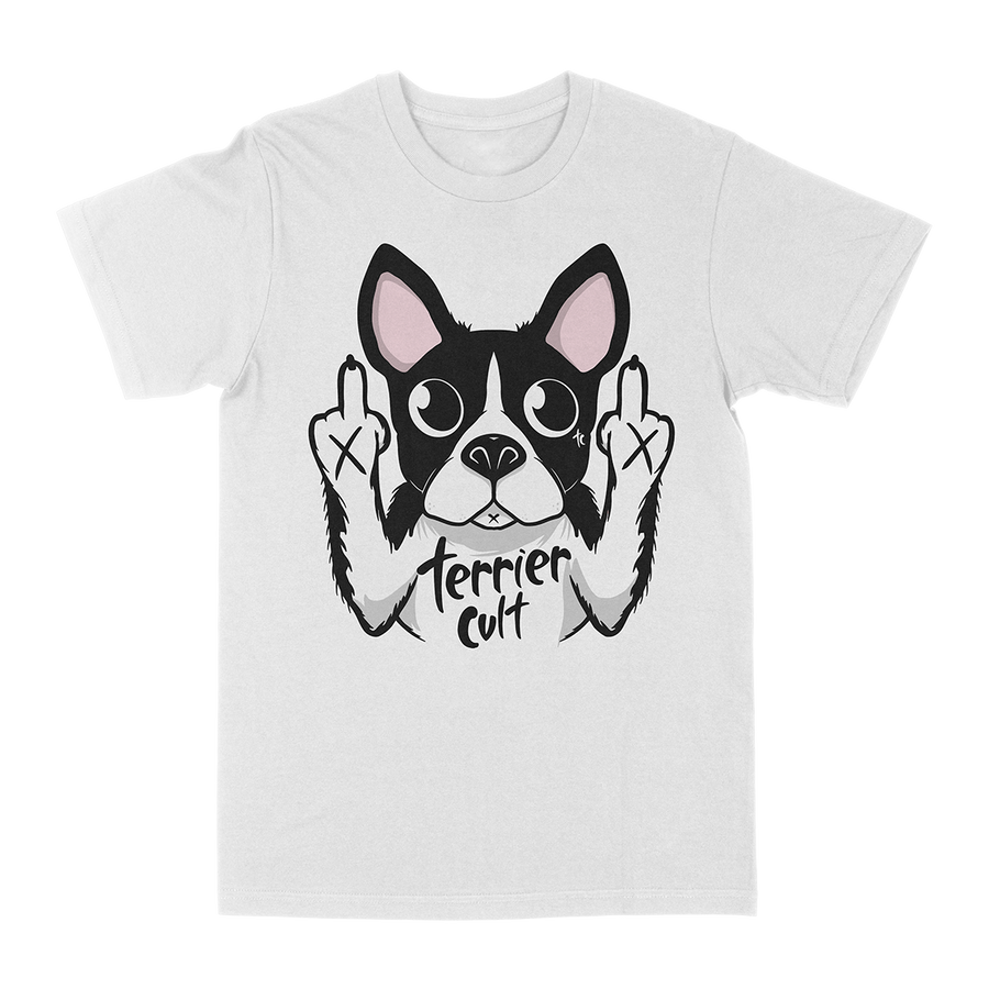 Terrier Cvlt “xXx” White T-Shirt