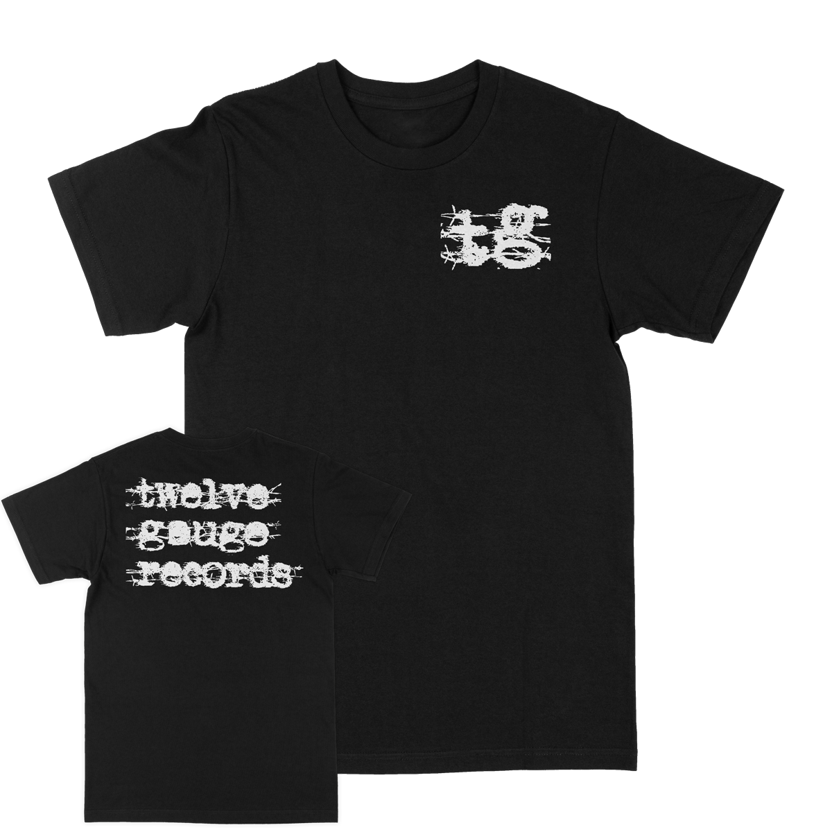 Twelve Gauge "TG Pocket Logo" Black T-Shirt