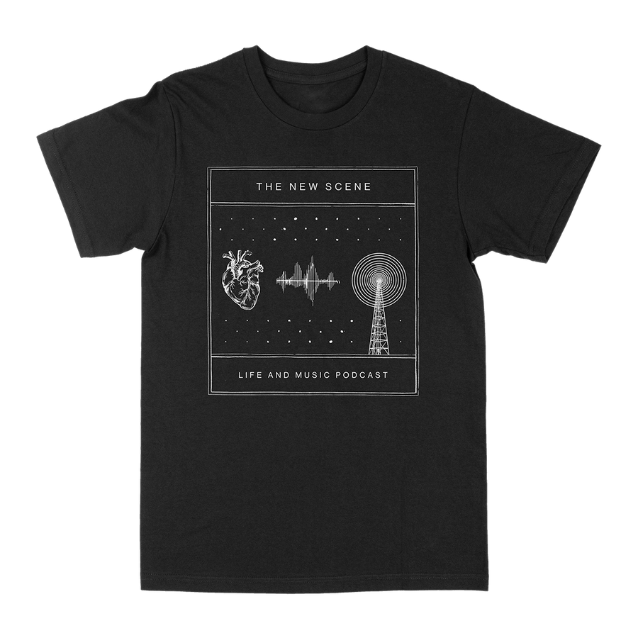 The New Scene "Life Is Music" Black T-Shirt