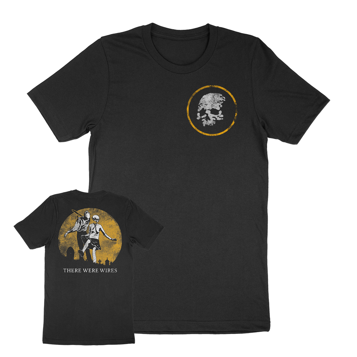 There Were Wires “Dancers” Black T-Shirt