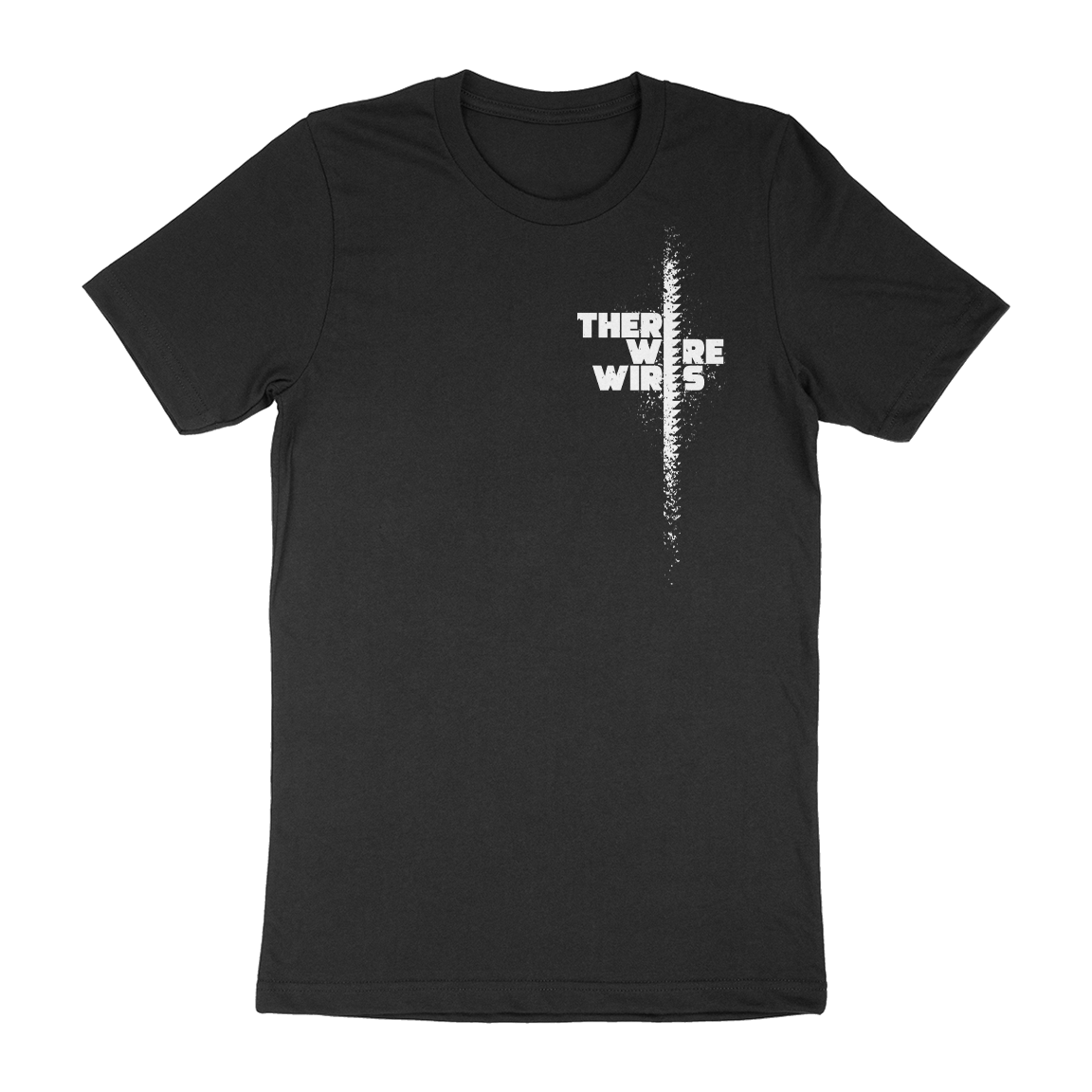 There Were Wires “Live Wires” Black T-Shirt