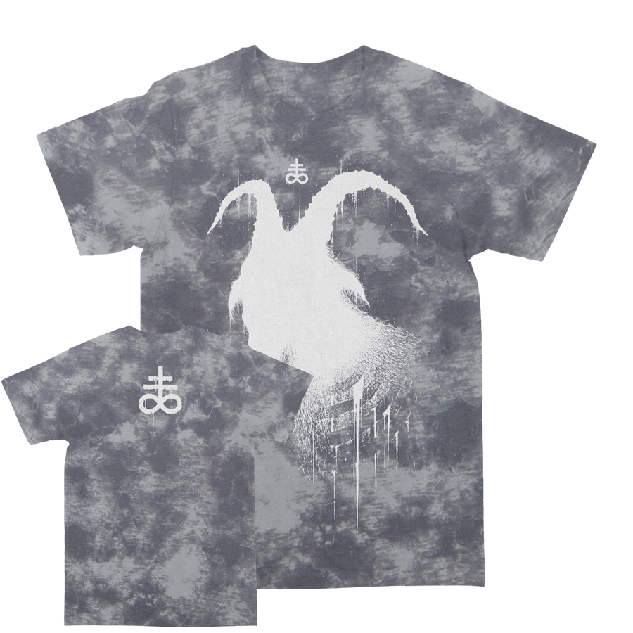 VBERKVLT "Goat" AA Grey / White Tie Dye T-Shirt