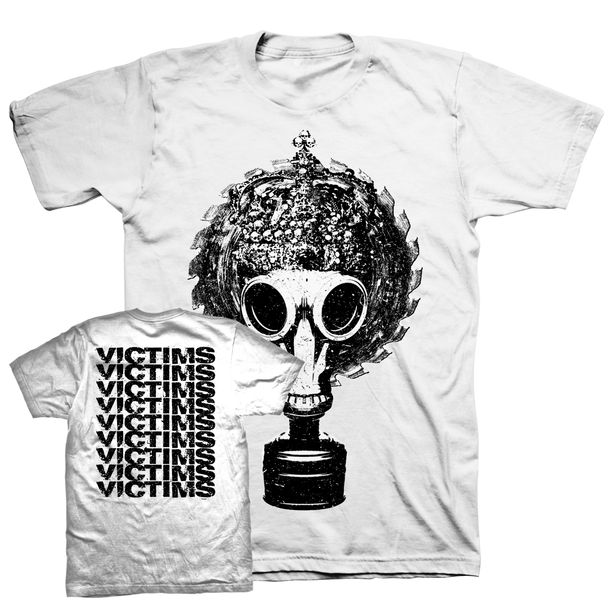 Victims "Lies" White T-Shirt