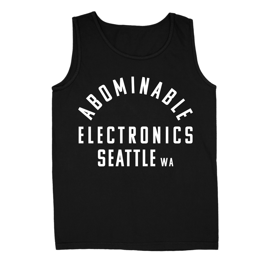 Abominable Electronics "Seattle" Black Tank Top