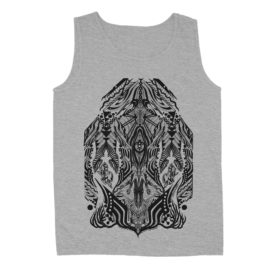 Jondix "Kromaspace" Heather Grey Tank Top