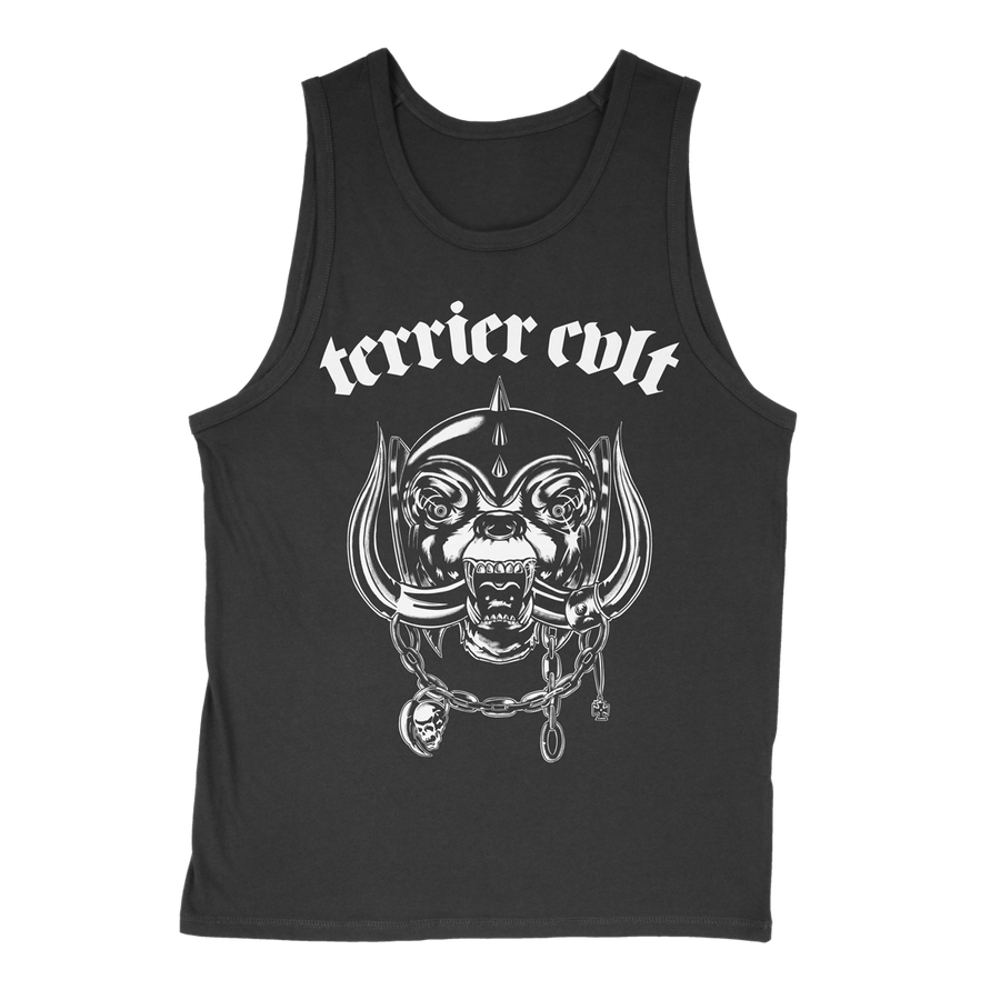 Terrier Cvlt "Terrierhead" Black Tank Top