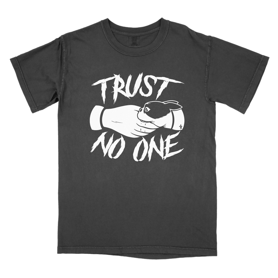 Terrier Cvlt "Trust No One" Premium Black T-Shirt