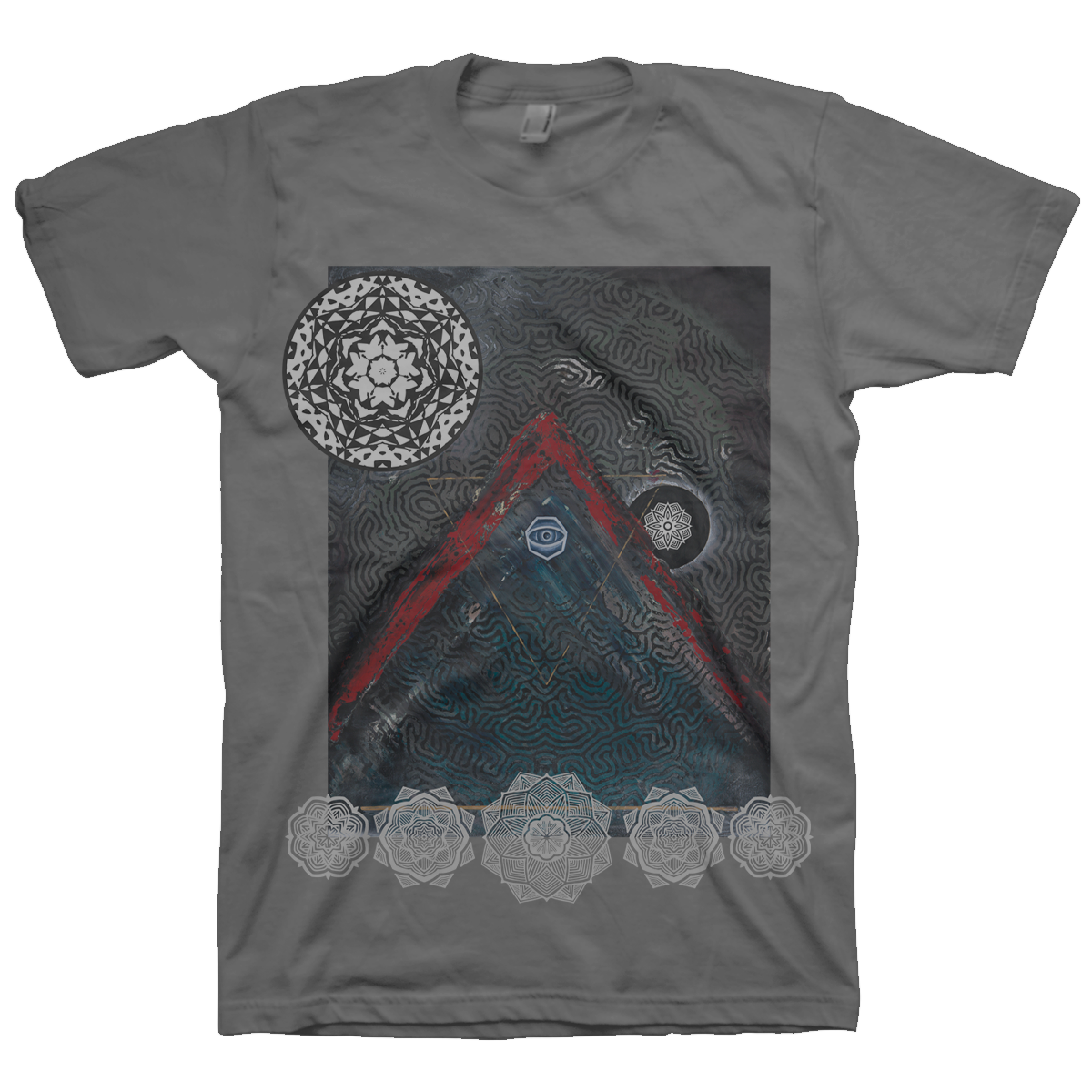 Thomas Hooper "Centre Of Nothing" Grey T-Shirt