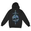 High On Fire “Skull Knife” Black Zip Up Sweatshirt