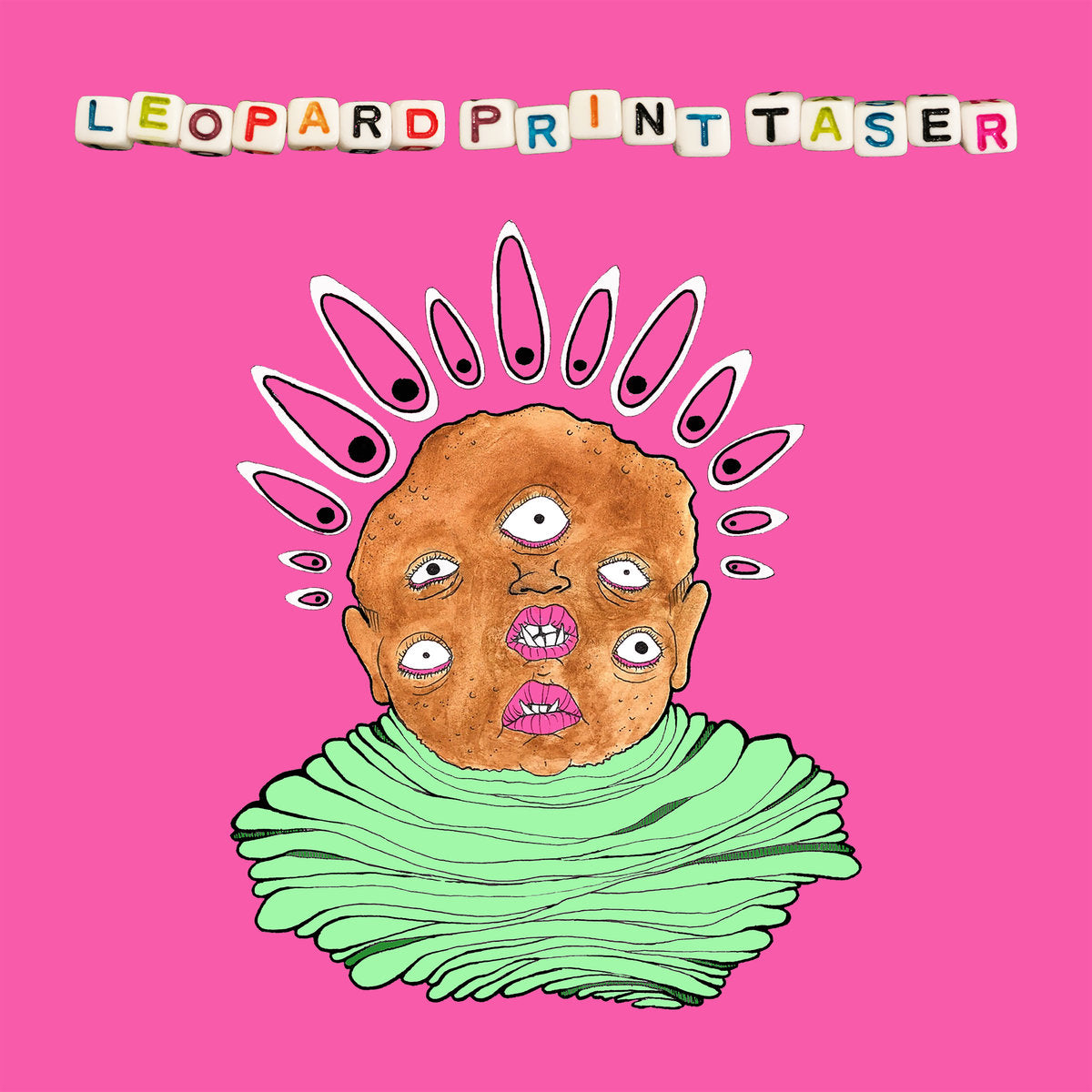 Leopard Print Taser "Teeth Are Not Bones"