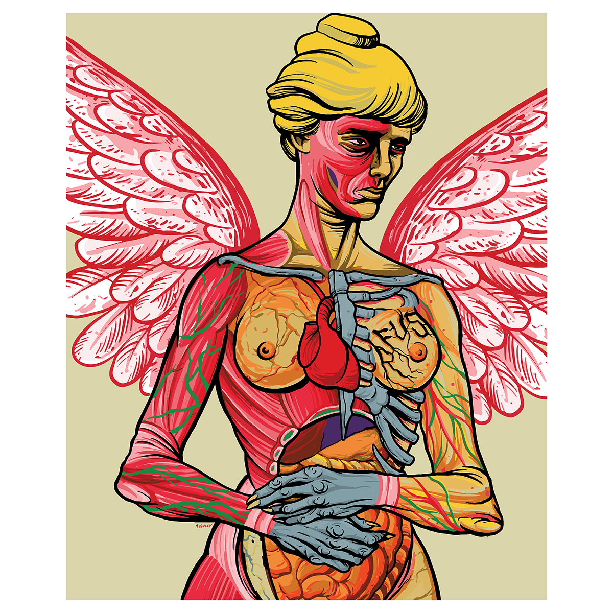 Abominable Electronics "Radio Friendly Unit Shifter" Giclee Print