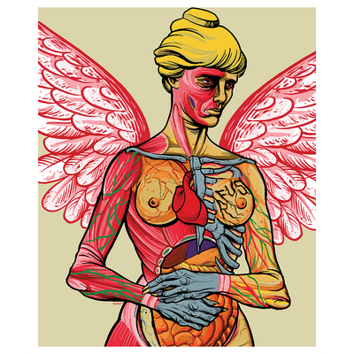 Abominable Electronics "Radio Friendly Unit Shifter" Giclee Print