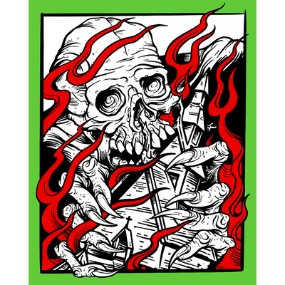 Abominable Electronics "Throne Torcher" Giclee Print