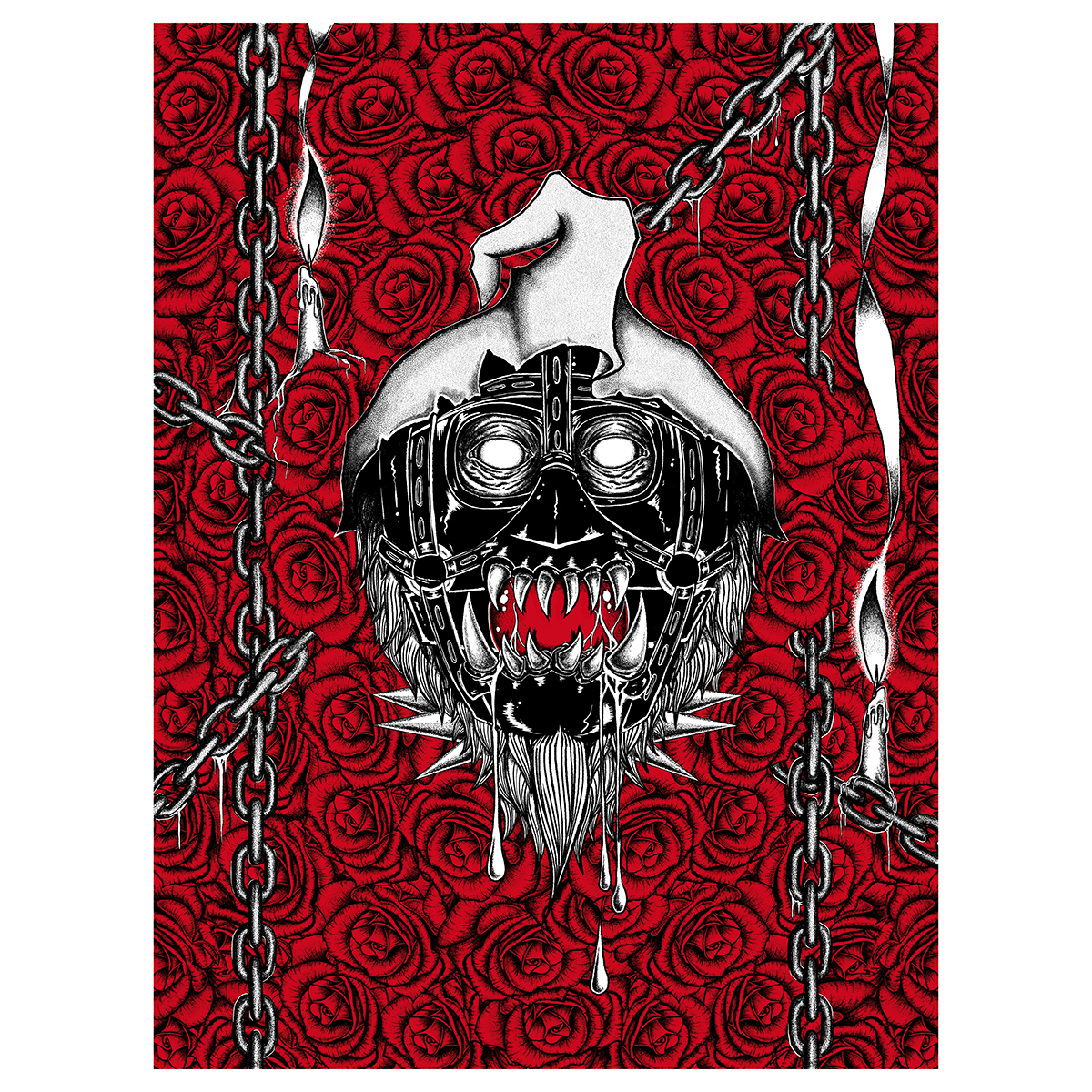 Abominable Electronics "Wicked Garden" Giclee Print