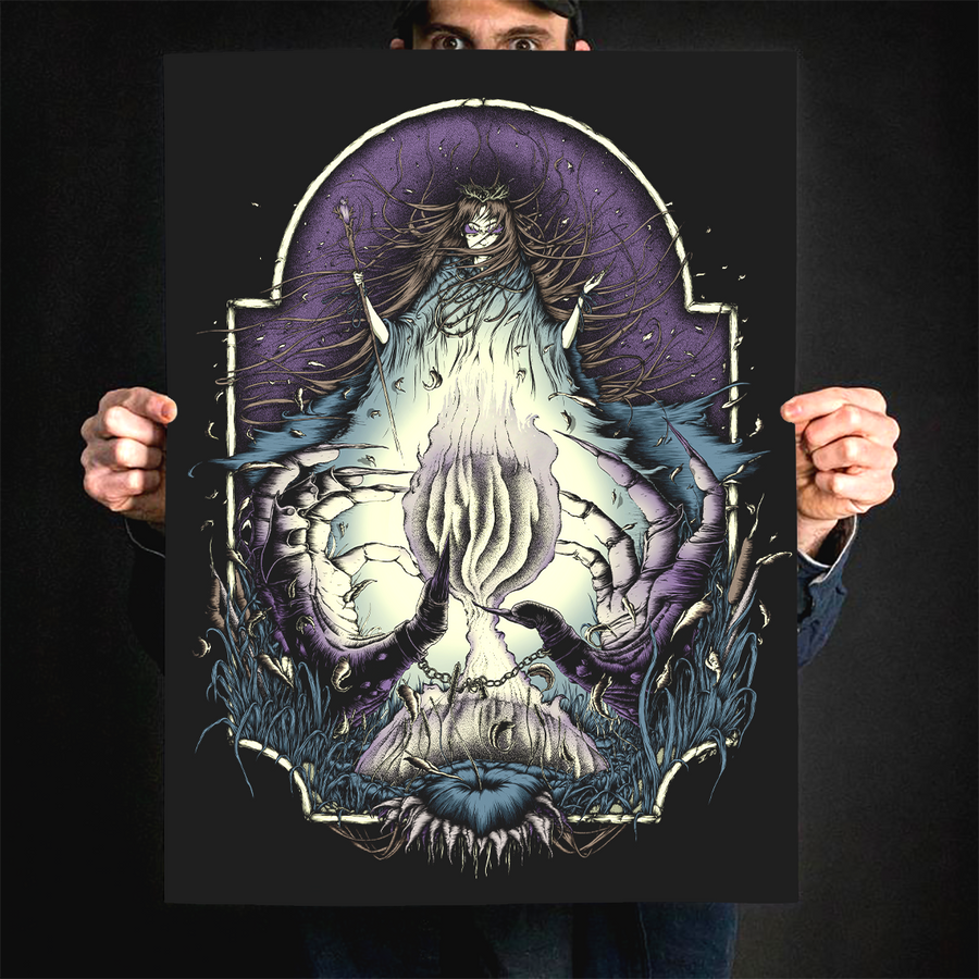 Andrew Gomez IV "Best of Hands, Mystic Queen: Color" Giclee Print