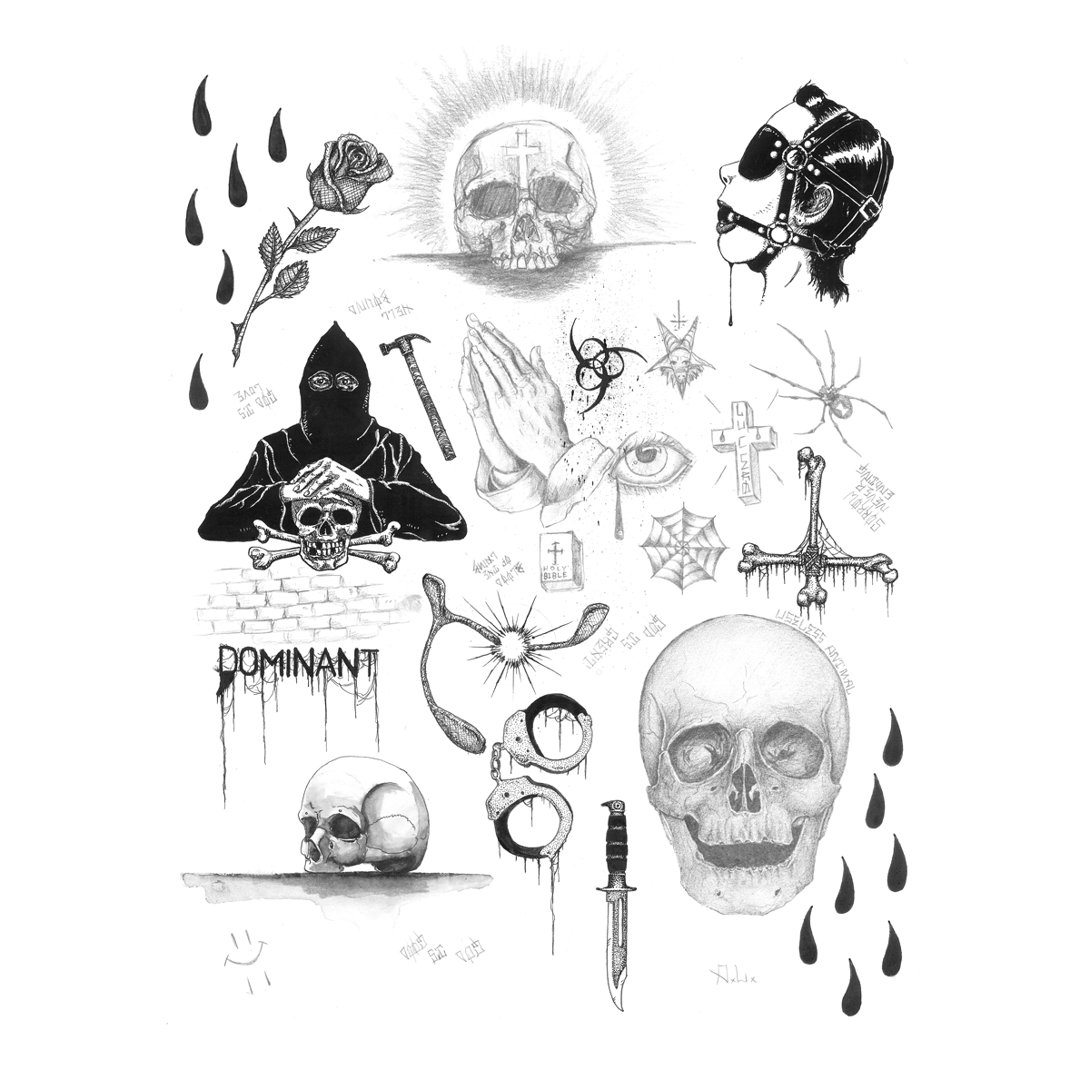 Anthony Lucero "Dominant" Giclee Print