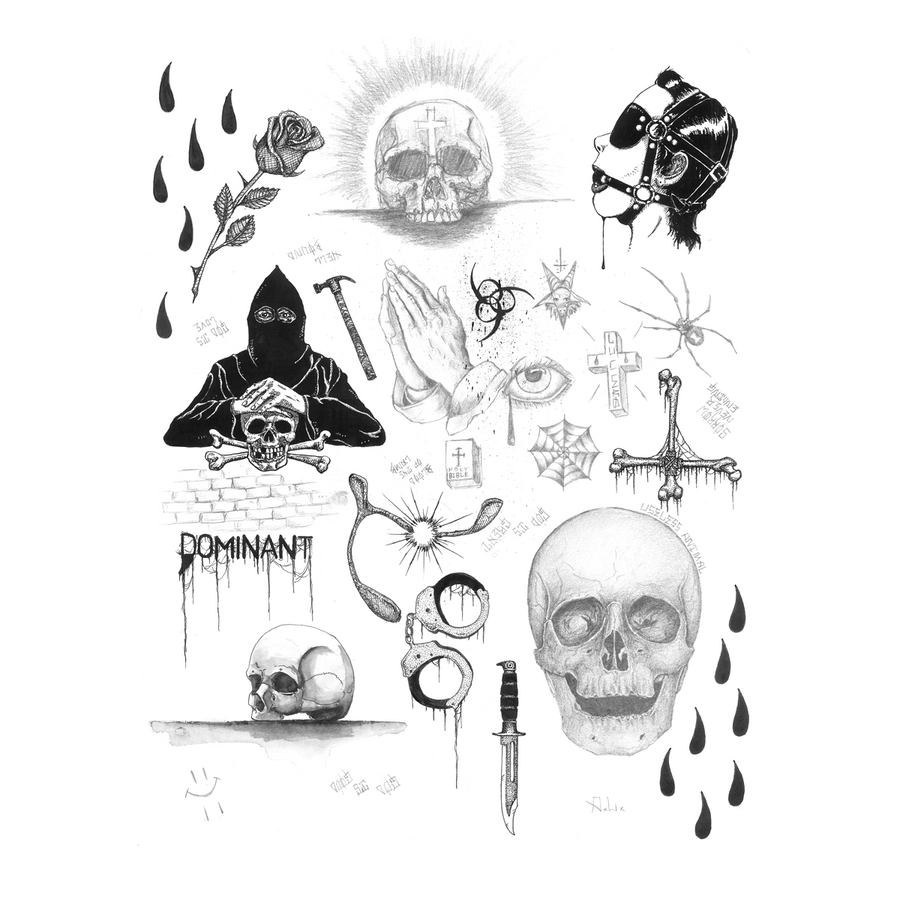 Anthony Lucero "Dominant" Giclee Print