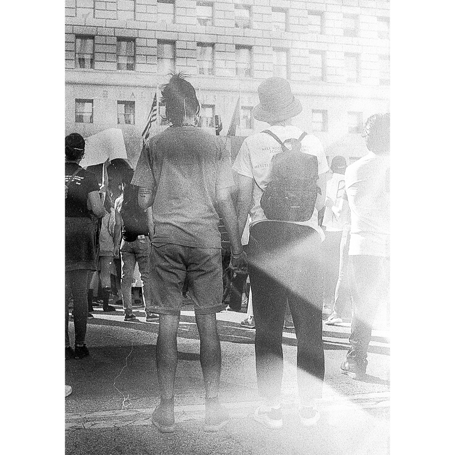 Allix Johnson "Downtown LA, 05/27/20" Giclee Print