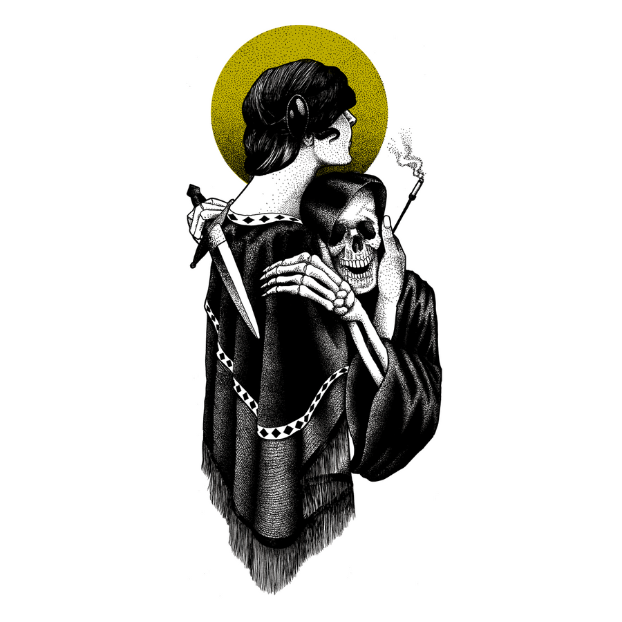 Bart Balboa "Love & Guilt" Giclee Print