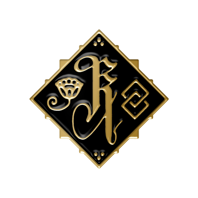 Richey Beckett "Monogram" Enamel Pin