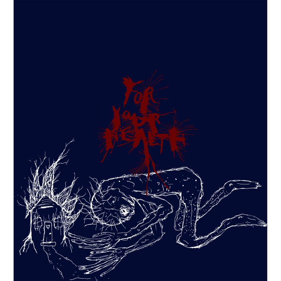 For Your Health "Prayer" Blue T-Shirt