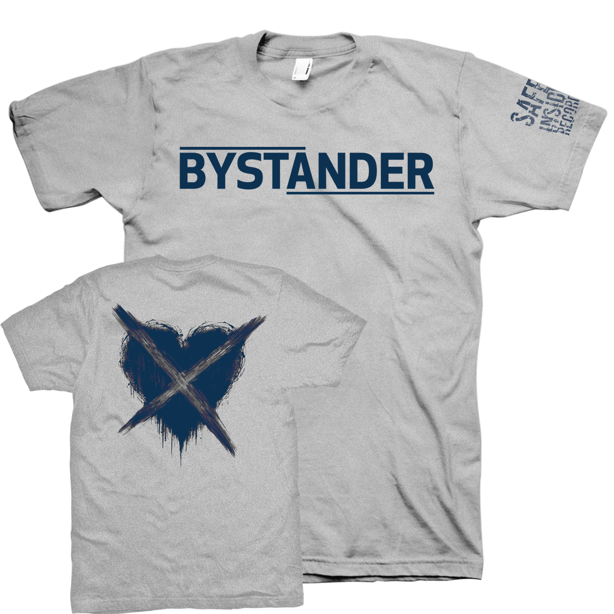 Bystander "Where Did We Go Wrong" Grey T-Shirt
