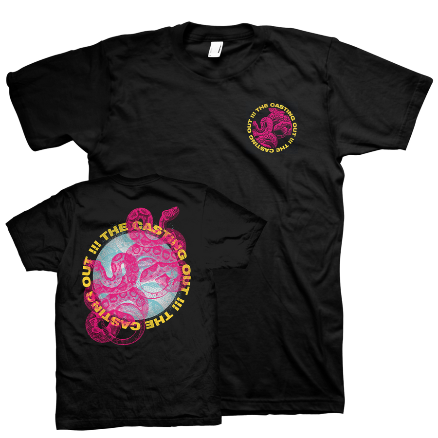 The Casting Out "Snakes" Black T-Shirt