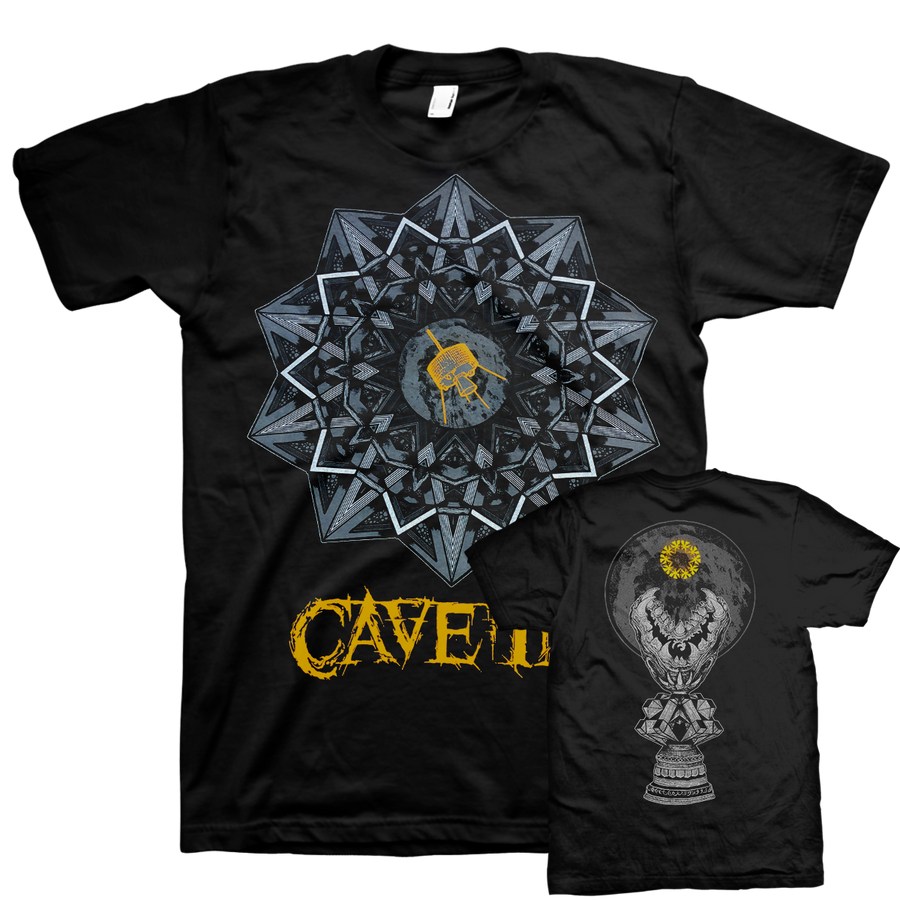 Cave In "Yellow Logo" Black T-Shirt