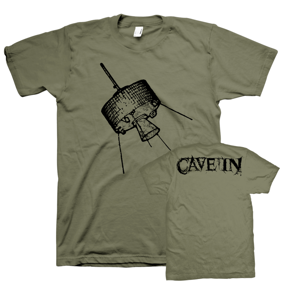 Cave In "Satellite" Green T-Shirt