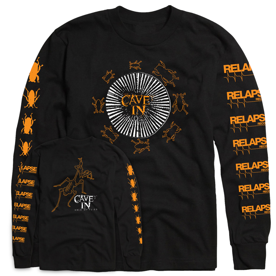 Cave In "Halo Of Flies" Black Longsleeve