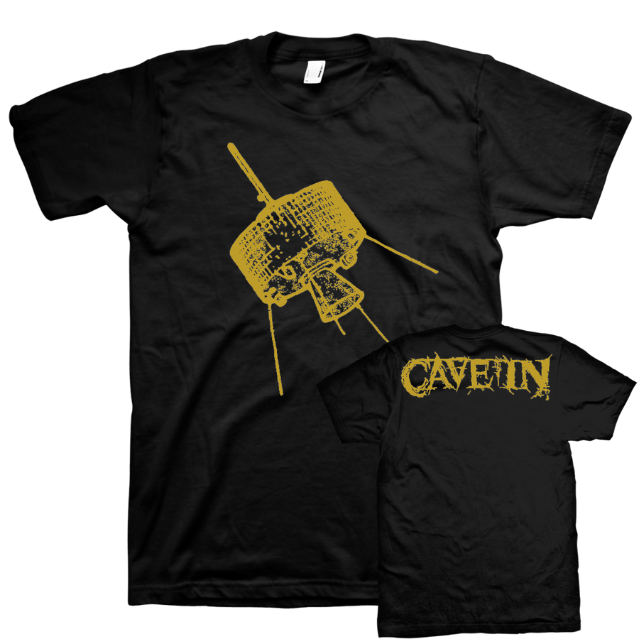 Cave In "Yellow Satellite" Black T-Shirt