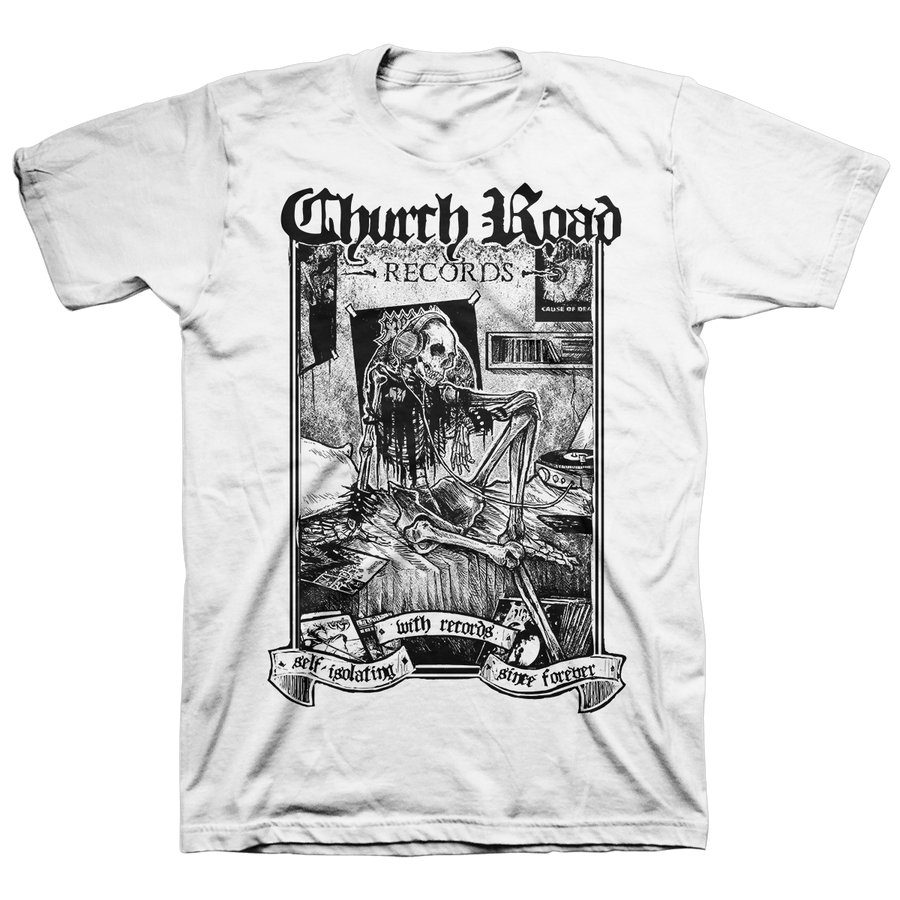 Church Road "Logo Black" White T-Shirt