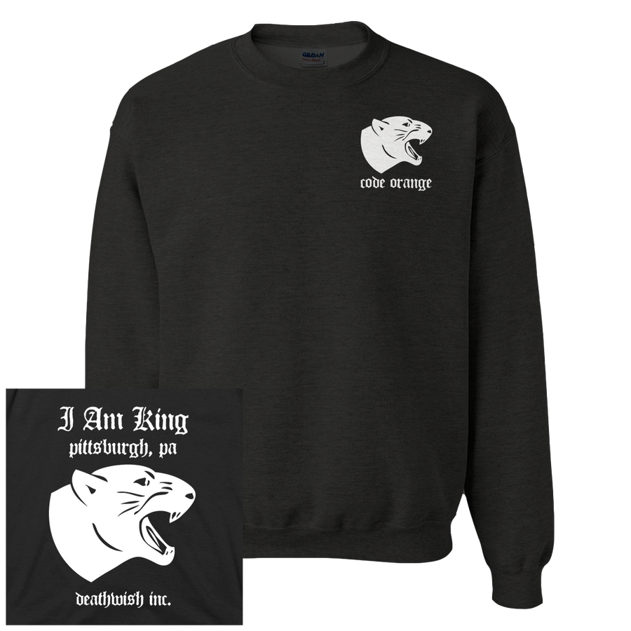 Code Orange "Panther" Crew Neck Sweatshirt