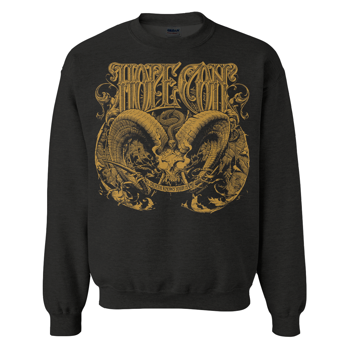 The Hope Conspiracy "Death Knows Your Name" Crew Neck Sweatshirt