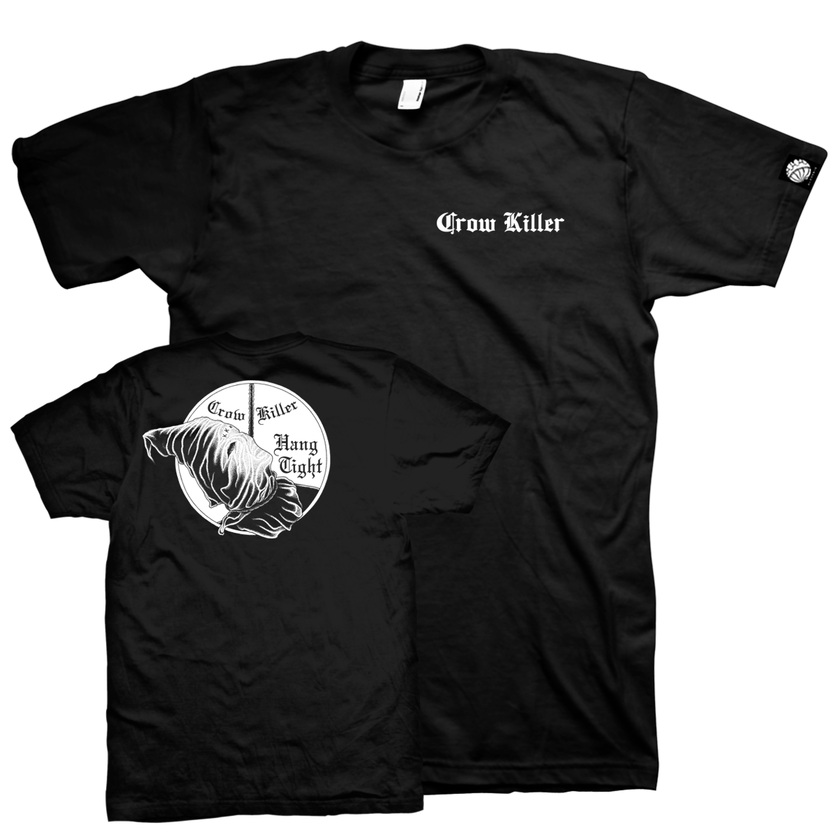Crow Killer "Hang Tight" Black T-Shirt