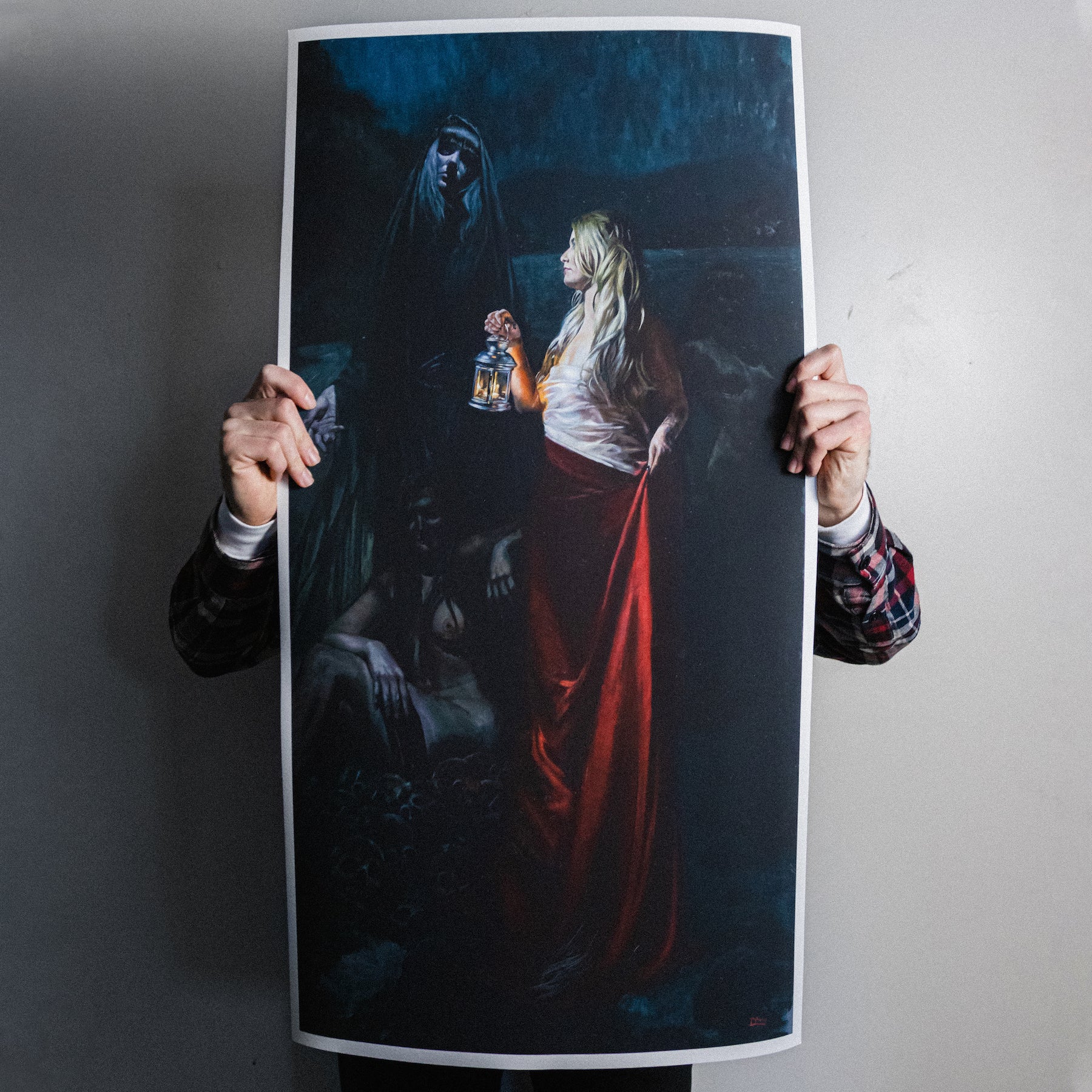 Daire Lynch "Angels Of Darkness" Giclee Print