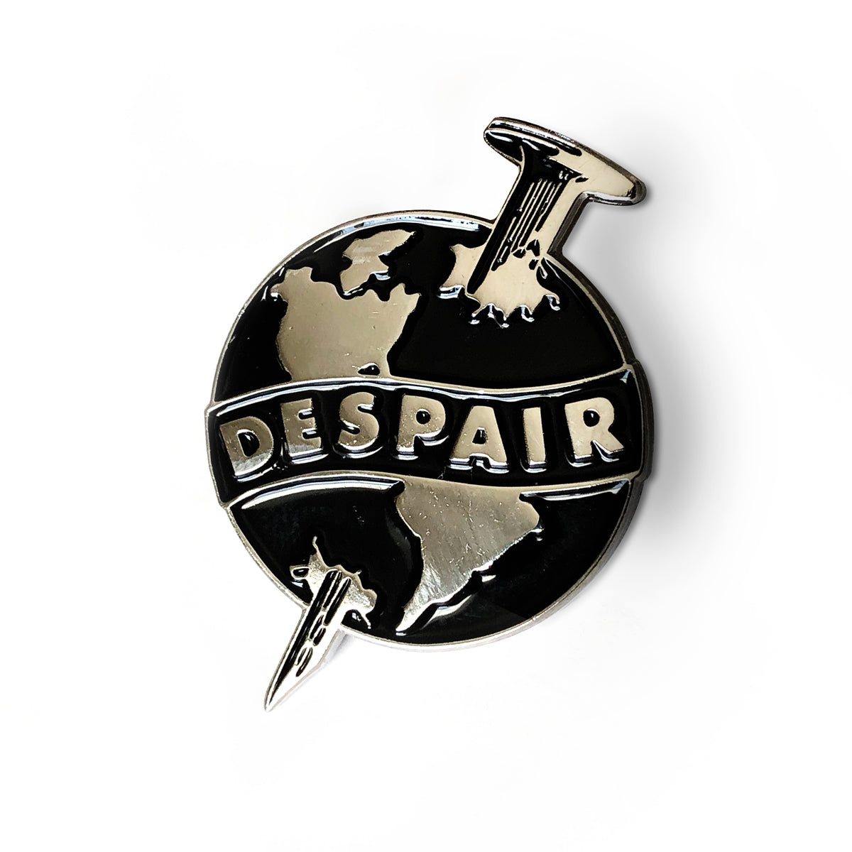 Despair "Earth" Enamel Pin