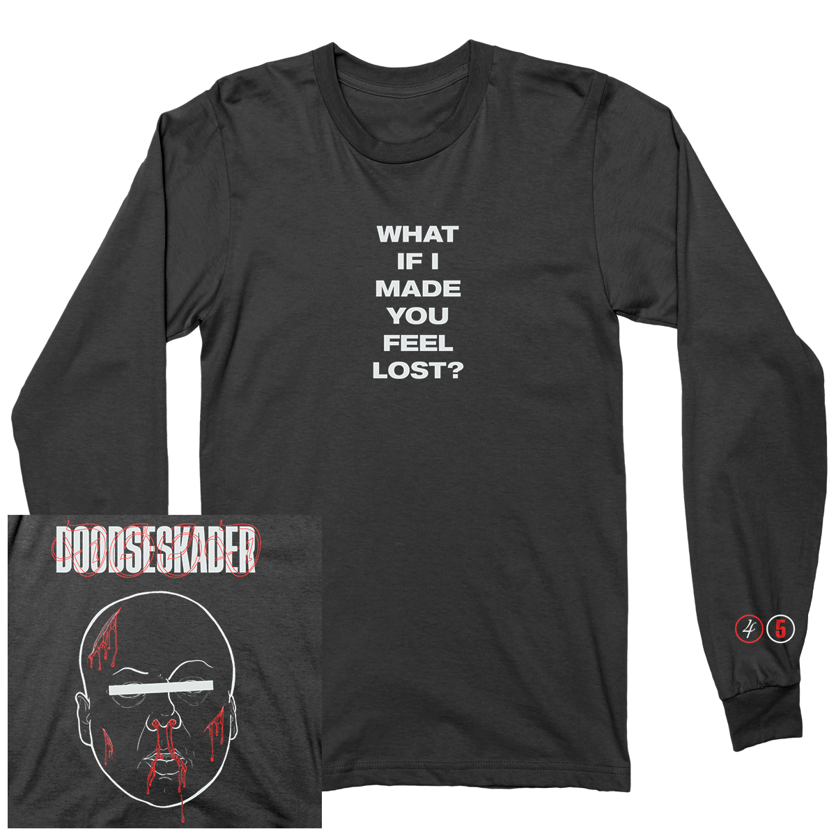 Doodseskader "Make You Feel Lost" Black Longsleeve